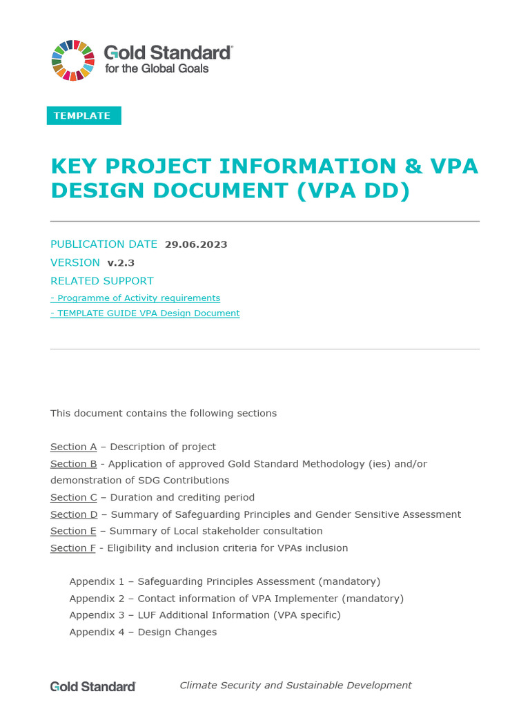 EcoSafi - Kenya GS12972 - VPA-DD - V5 - 2025-08-28 - FINAL | PDF ...