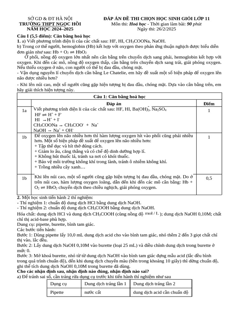 ĐỀ SỐ 1 - GV | PDF