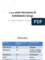 Pancreatic Hormones & Antidiabetic Drugs