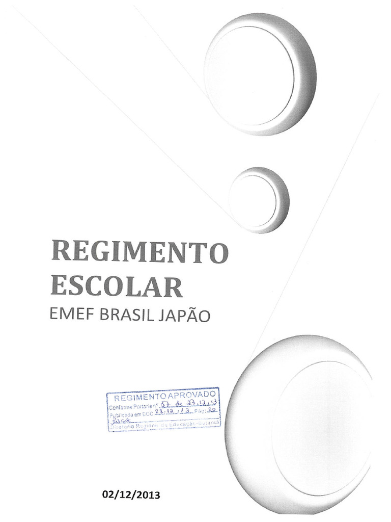 Regimento EMEF Brasil Japao 2015 1 240516 100827 | PDF