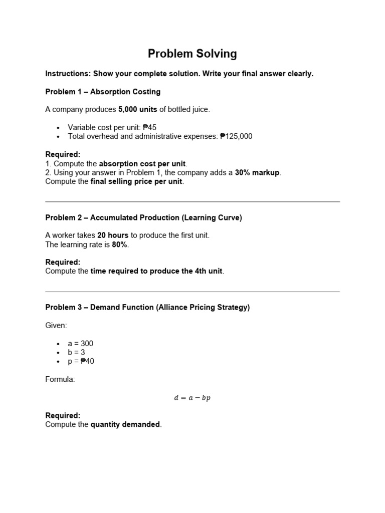 PS Activity 5 | PDF