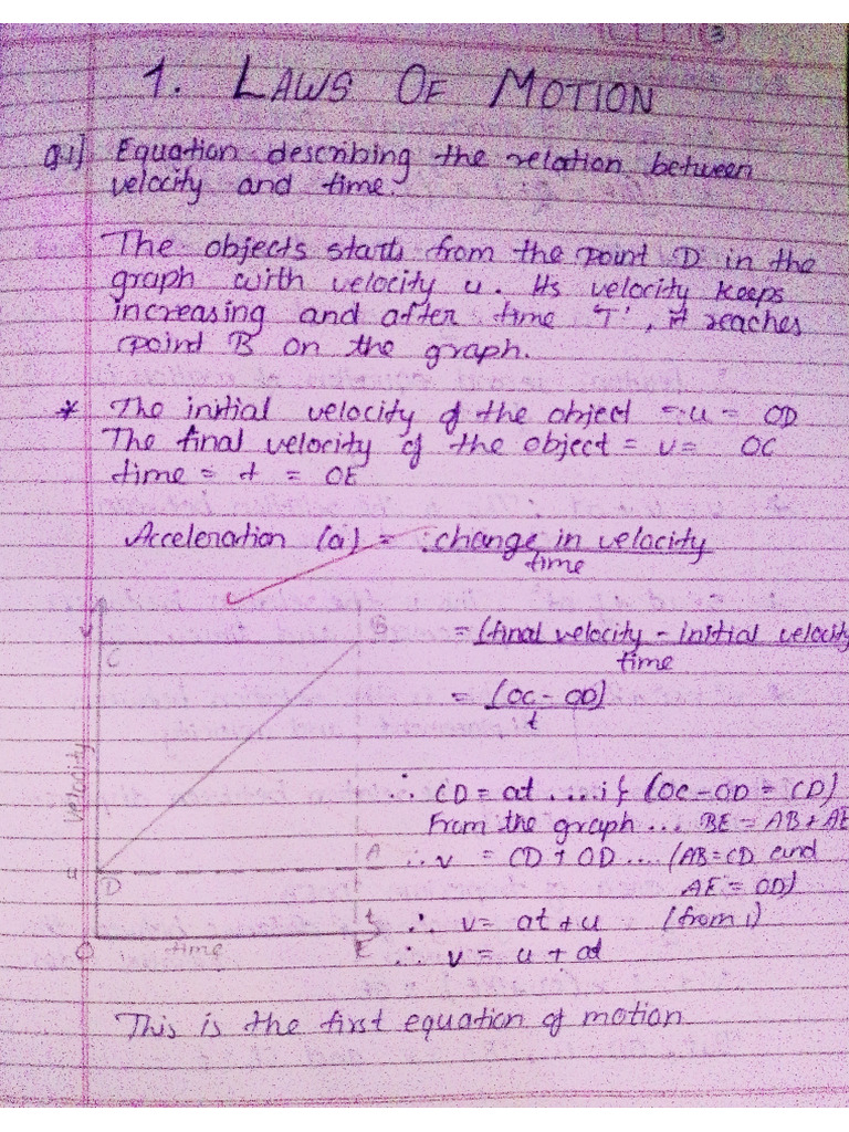 9th STD Science CHP 1 Handwritten Notes | PDF