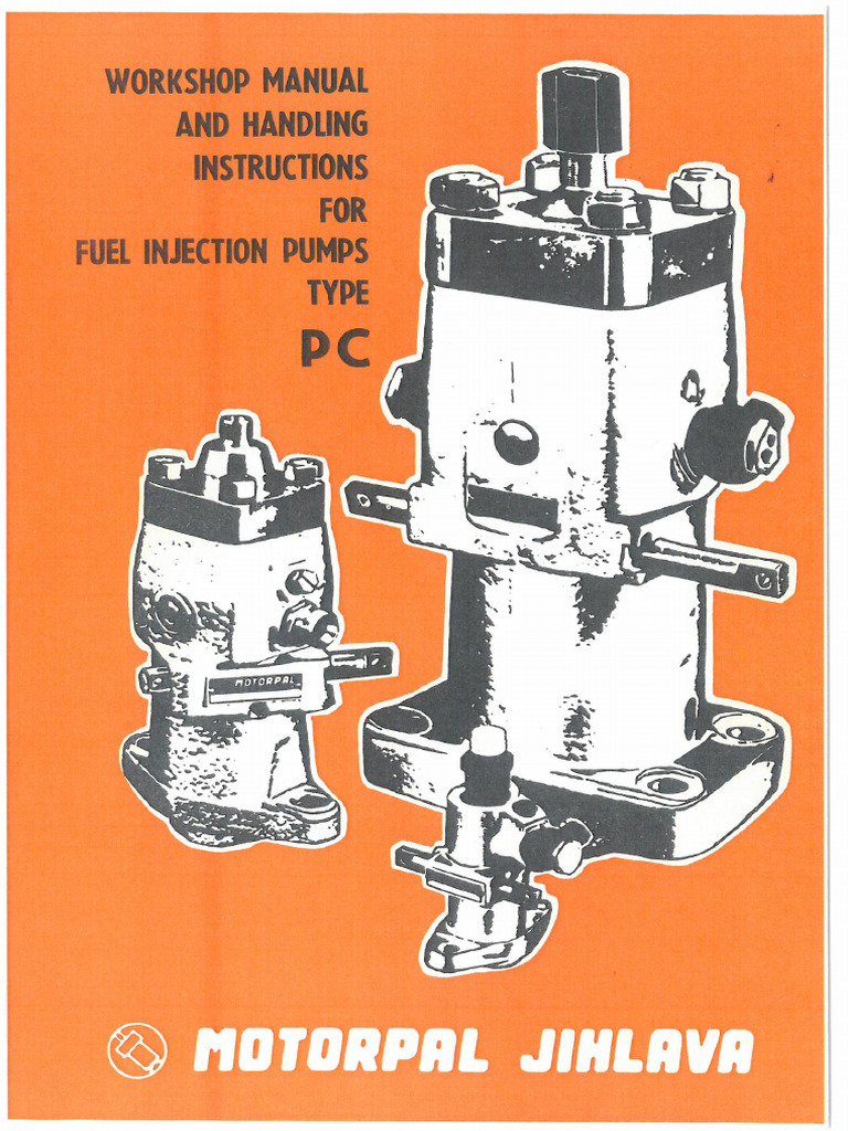 Injection Pump Manual Type - Pc-A | PDF