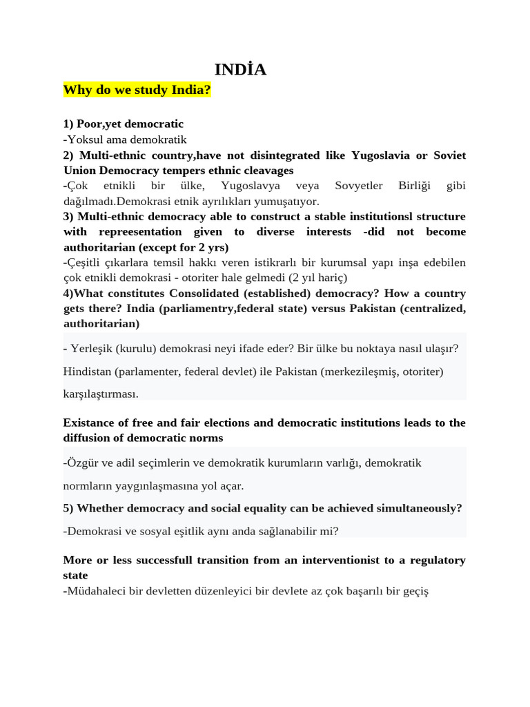 INDİA | PDF