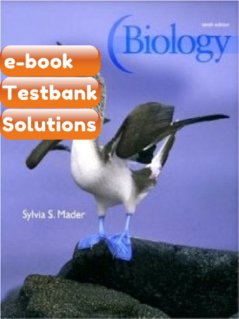 Complete Test Bank of Biology 10th Edition Mader | PDF | Biology ...