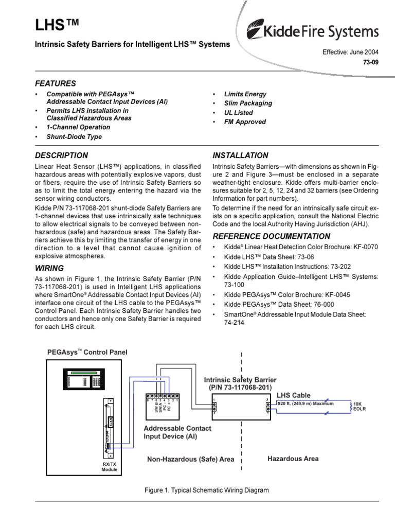 Features: Intrinsic Safety Barriers For Intelligent LHS Systems | PDF ...
