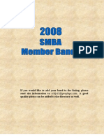 SMBA Member Bands 2008