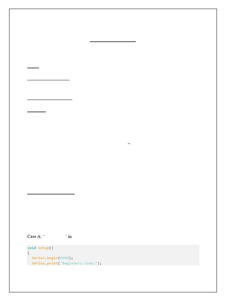 Experiment Set 1 | PDF