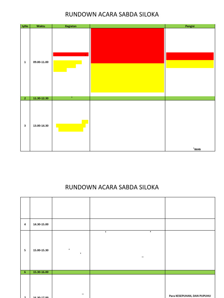 Rundown | PDF