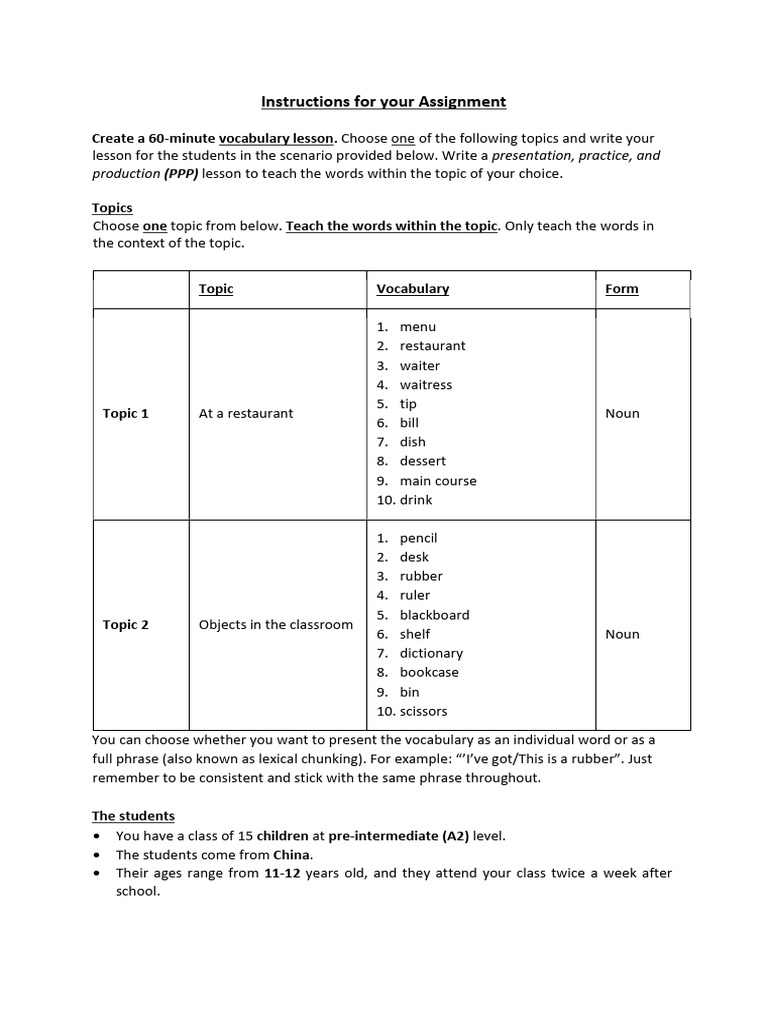 .Assignment 5 - Unit 5 | PDF | Linguistics