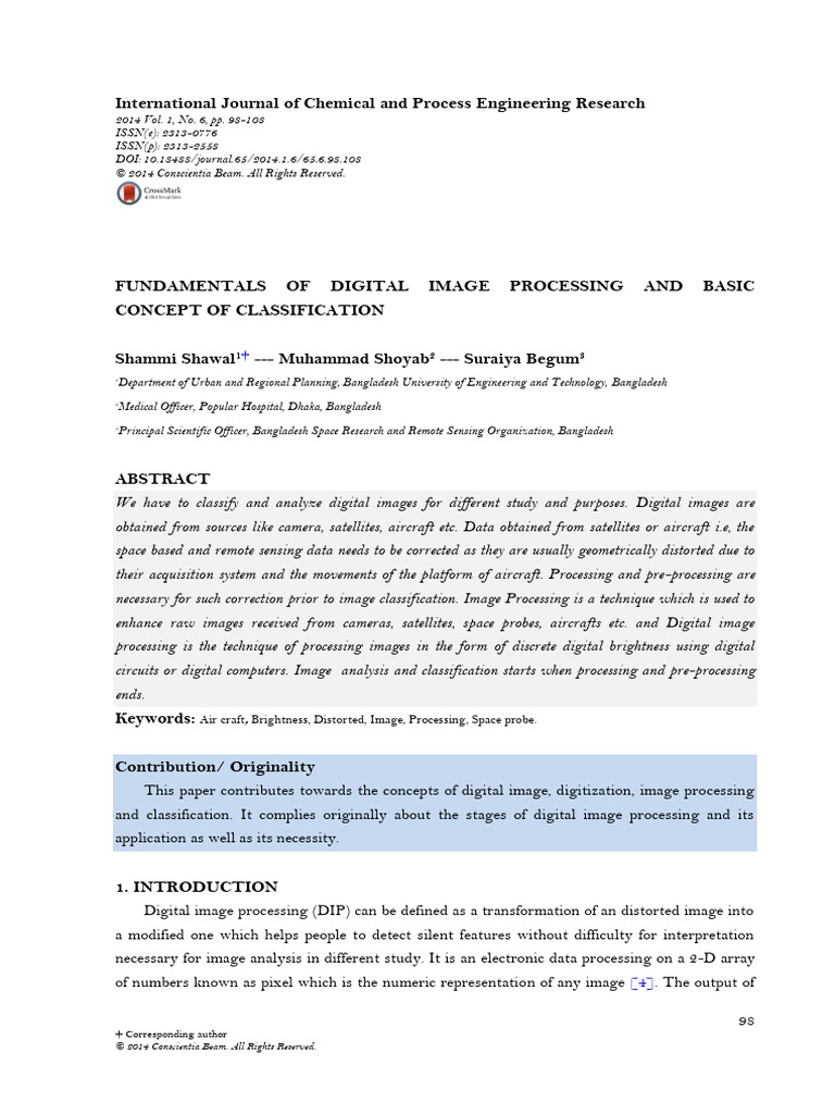 Fundamentals of Digital Image Processing | PDF | Digital Image ...
