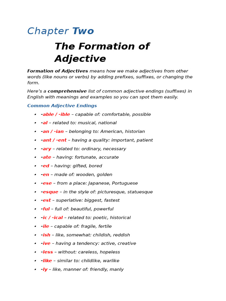 Chapter One | PDF