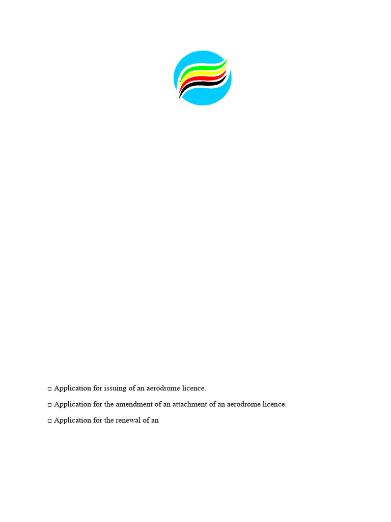 CA Form 372 Application For Aerodromes Licence | PDF | Aviation