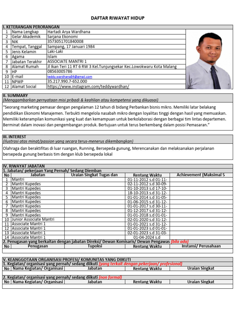 CV Hartadi Arya Wardhana | PDF