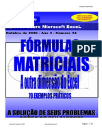 Formulas Matriciais - A Outra Dimensão Do Excel