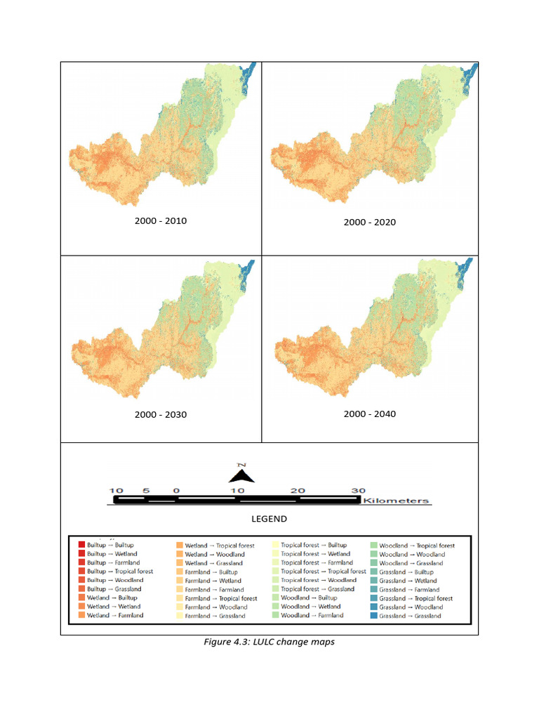Change Maps Combined | PDF