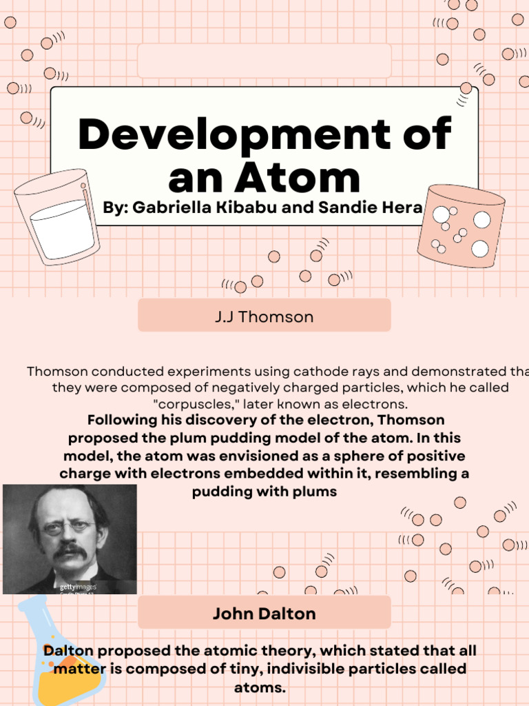 Development of An Atom | PDF | Atoms | Atomic Nucleus