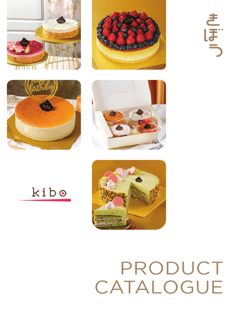 Kibo - Retail Catalog 2025 | PDF | Cakes | Cheesecake