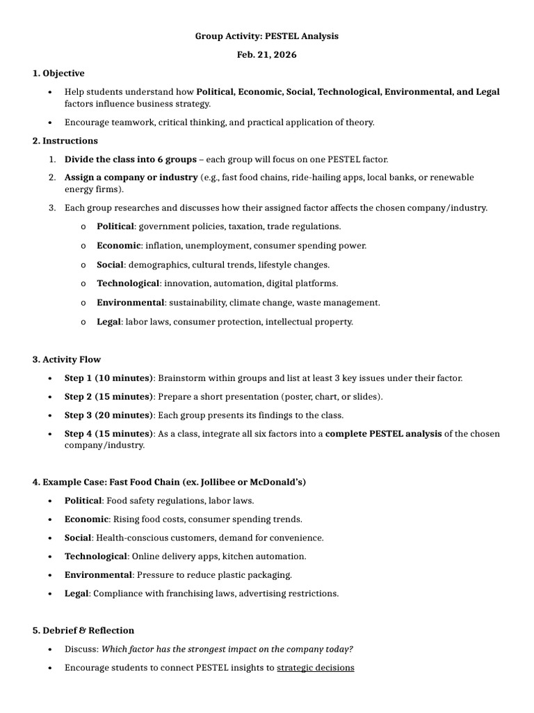 Lecture 3 Group Activity | PDF