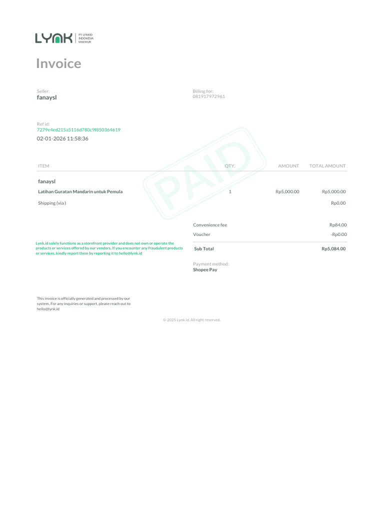 Invoice | PDF