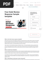 101 Airbnb Guest Review Examples | PDF | Airbnb | Pleasure