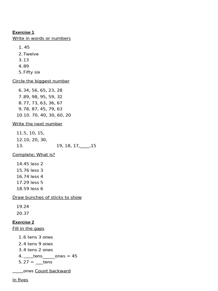 Grade 2 Mathematics Topical Questions and Answers | PDF