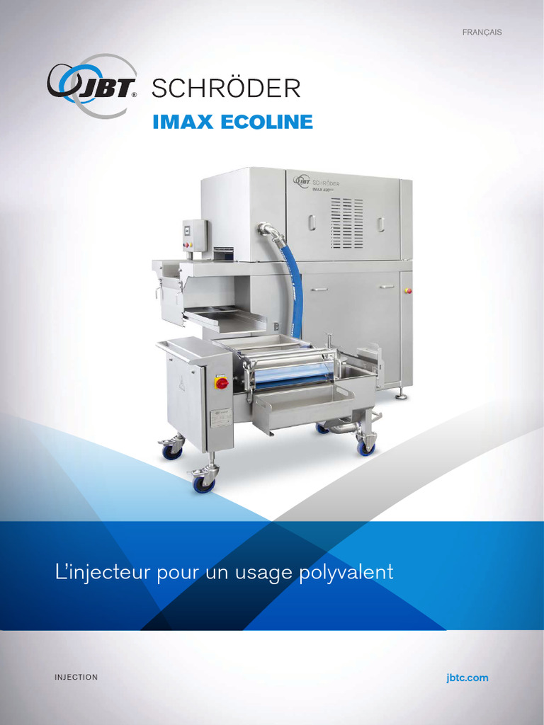 Injecteuse SCH2211 871 Prospekt IMAX-ECO Mod350 Mod420 FR | PDF ...