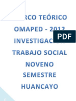 MARCO TEÓRICO OMAPED-El Tambo 2012
