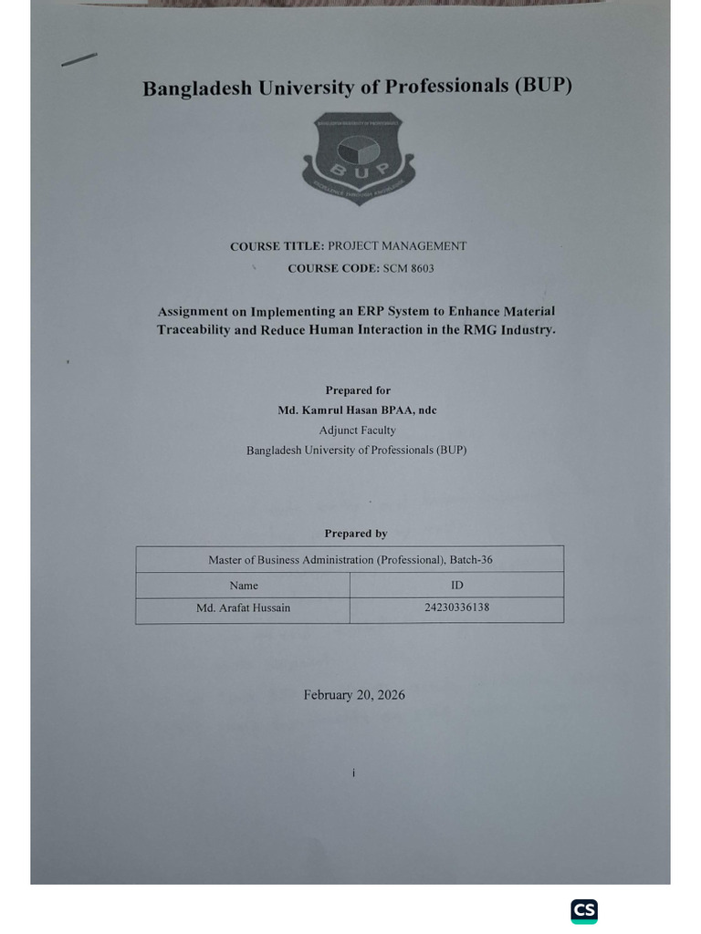 Project Charter | PDF