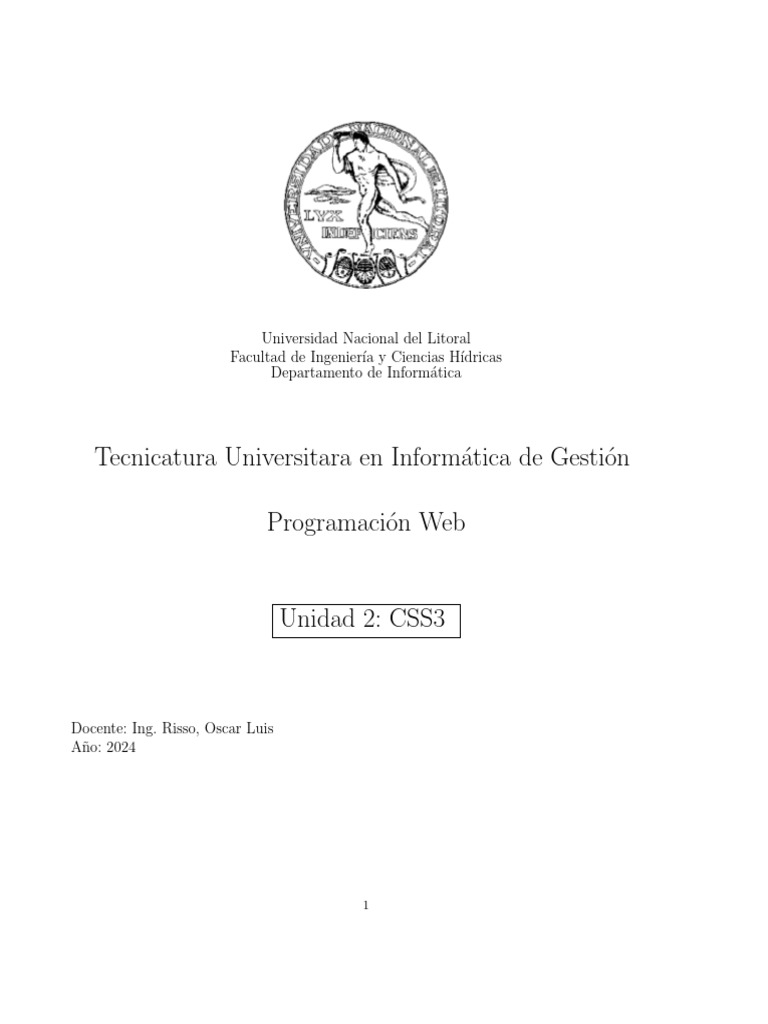 U02 CSS3 | PDF | HTML | Desarrollo de software