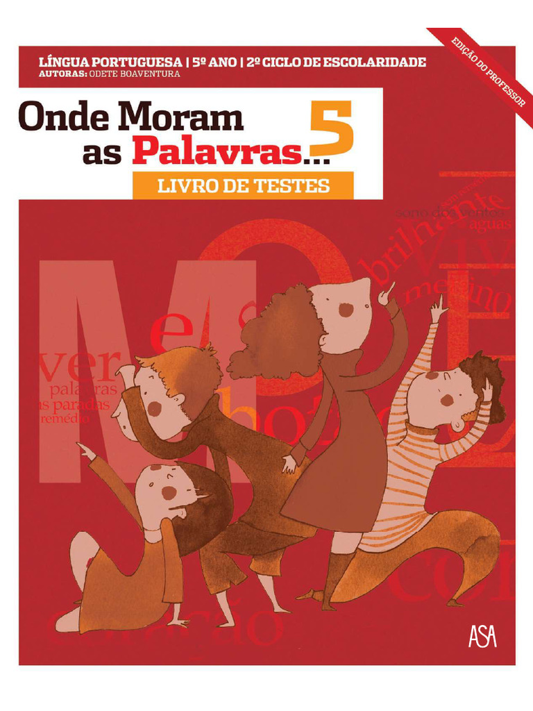 Onde Moram As Palavras 5. - Ano - Livro de Testes | PDF