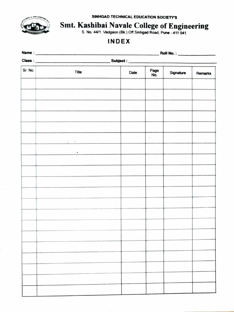 Index Page For PR-Or Final Submission | PDF