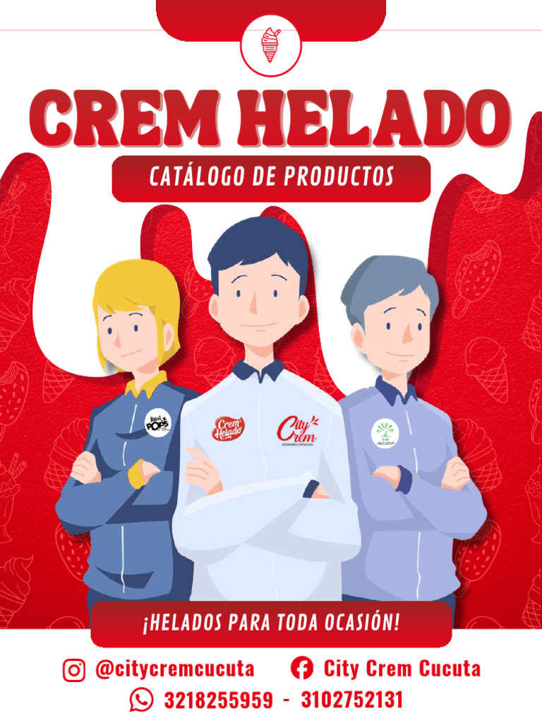 Catálogo Crem Helado | PDF | Helado | Alimentos