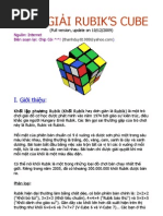 Download Cach Giai Rubik 2x2x2 3x3x3 4x4x4 5x5x5 by athe09 SN100378259 doc pdf