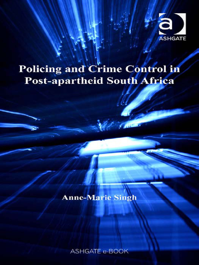 Policing and Crime Control in Post-Apartheid South Africa | PDF ...