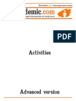 Newsademic Issue 169 B Activities Advanced