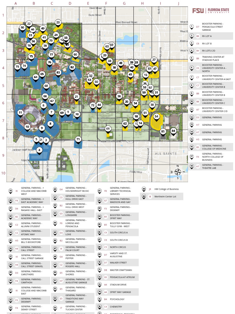 FloridaStateUniversity CampusMap 2026 02-25-11 23 | PDF | Chess | Chess ...