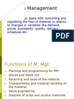 6. Material Mgt.