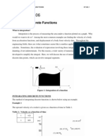 07.06 - Integrating Discrete Function