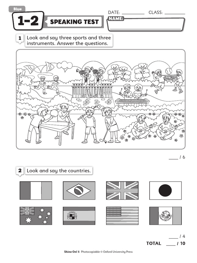5 Blue Unit 1-2 | PDF