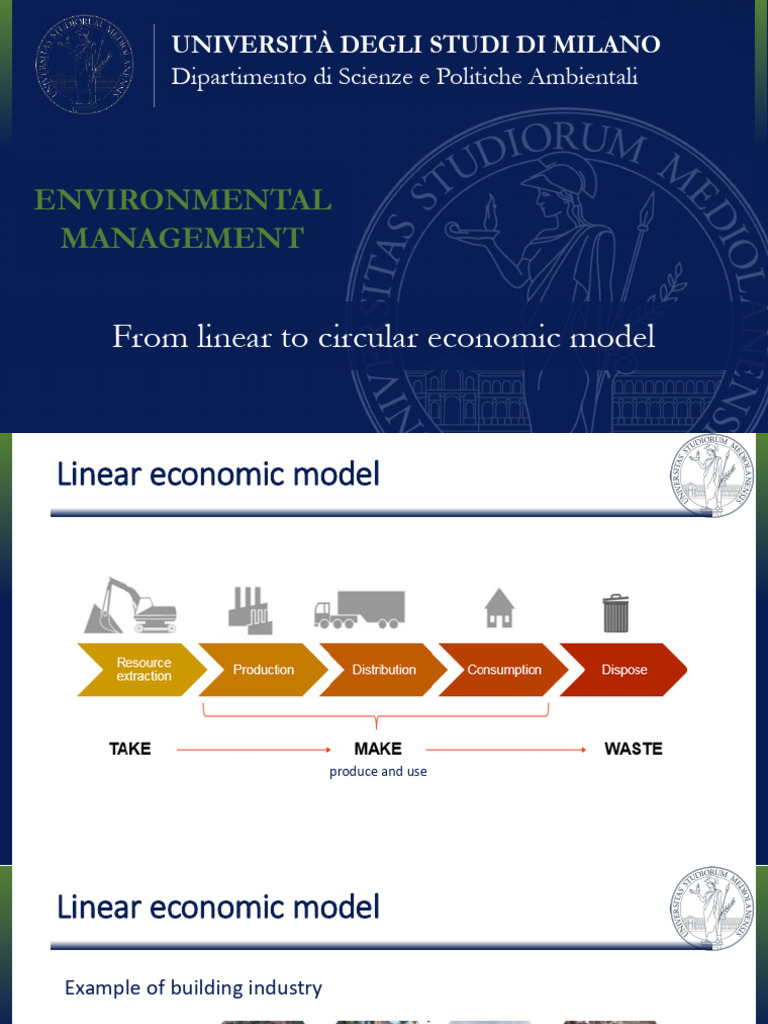 01 - Lesson - From Linear To Circular Model | PDF | Waste | Recycling