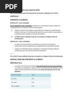 Tablas de Renta El Salvador 2025 | PDF | Salario | Impuesto sobre la renta