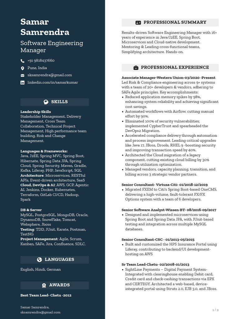 Samar-Samrendra-Engineering Manager04022026 - 1771243796670 - Samar ...