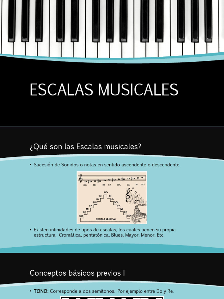 577552888 Escalas Musicales Mayores | PDF | Escala (música) | Acorde ...