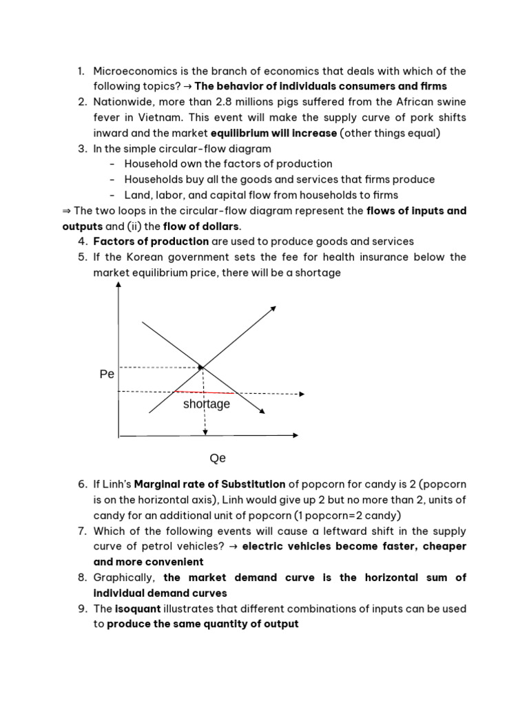 Micro - MTP Final Review | PDF | Monopoly | Marginal Cost