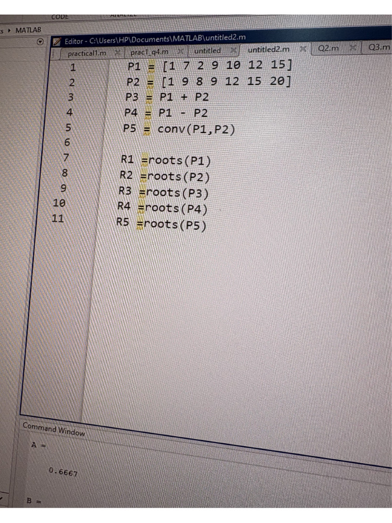 Practical 1 | PDF