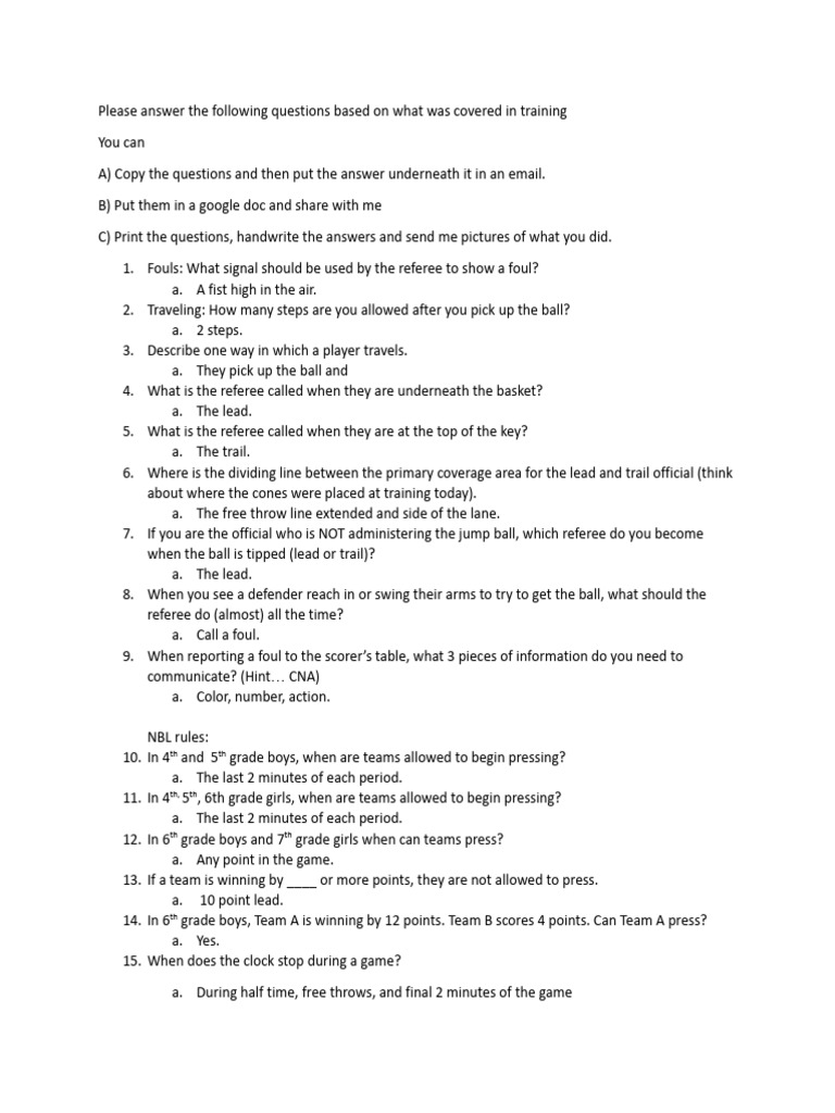 Rules Test | PDF