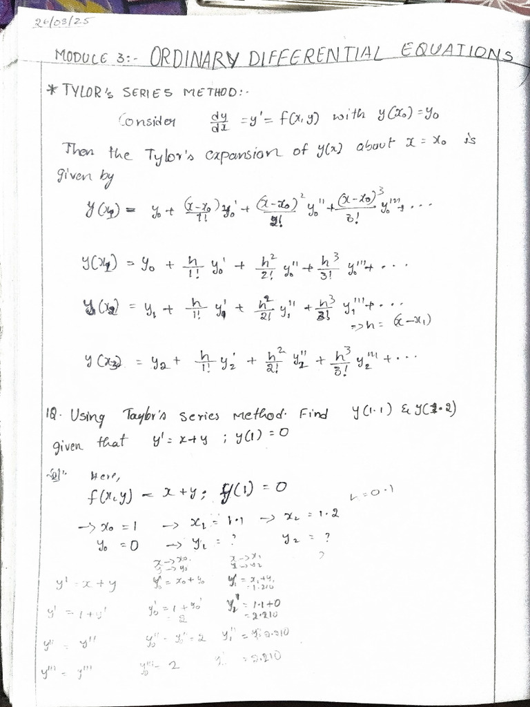 Module 3 - Maths | PDF