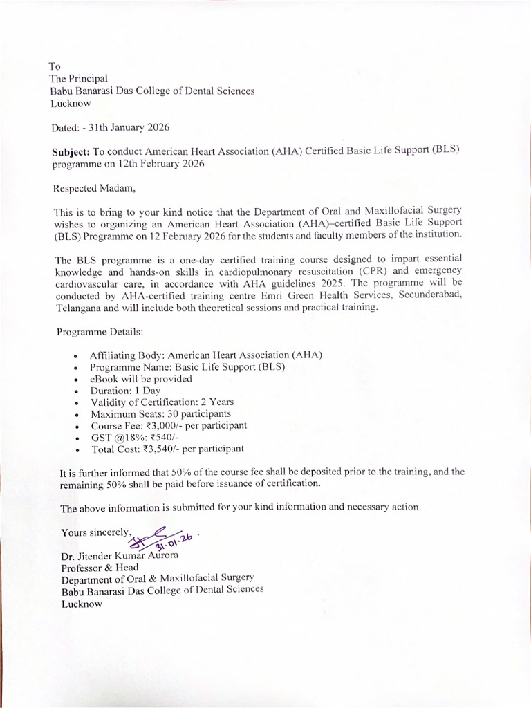 Letter To Principal | PDF