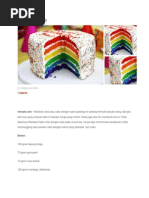Download Rainbow Cake by AgistaParamithaSari SN100386030 doc pdf